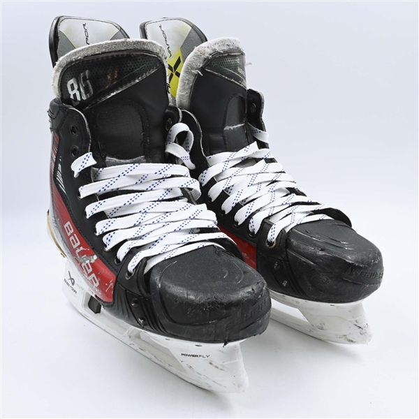 Hughes, Jack<br>Bauer Vapor Hyp2rlite Skates (No Steel) - October 25, 2023 to December 10, 2023 - Photo-Matched to 16 Games<br>New Jersey Devils 2023-24<br>#86 Size: 