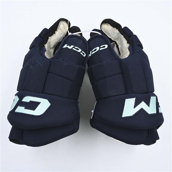 Bellemare, Pierre-Edouard<br>CCM HGTKPP Gloves<br>Seattle Kraken 2023-24<br>#41 Size: 14"
