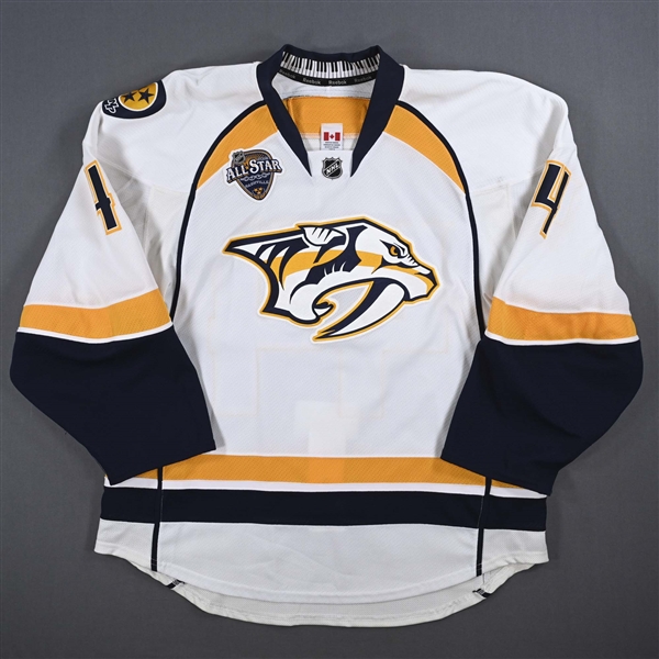 Alm, Johan<br>White w/ 2016 All-Star Game Patch - CLEARANCE<br>Nashville Predators <br>#44 Size: 56