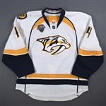 Alm, Johan<br>White w/ 2016 All-Star Game Patch - CLEARANCE<br>Nashville Predators <br>#44 Size: 56