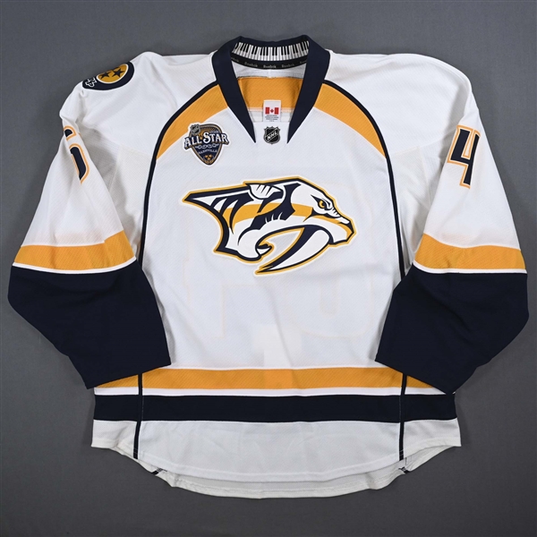 Bartley, Victor<br>White w/ 2016 All-Star Game Patch - Team-Issued (TI) - CLEARANCE<br>Nashville Predators <br>#64 Size: 58