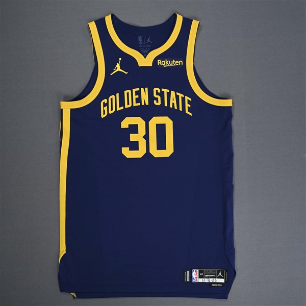 Curry, Stephen<br>Statement Edition - Worn 12/8/2023<br>Golden State Warriors 2023-24<br>#30 Size: 48+4