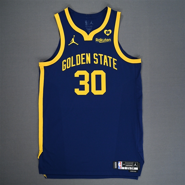 Curry, Stephen<br>Statement Edition - Worn 1/25/2024<br>Golden State Warriors 2023-24<br>#30 Size: 48+4