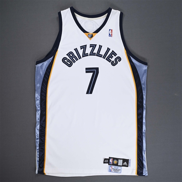 Kinsey, Tarence<br>White Set 1<br>Memphis Grizzlies 2006-07<br>#7 Size: 48+2