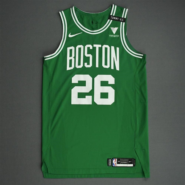 Nesmith, Aaron<br>Green Icon Edition - Worn 1/15/21<br>Boston Celtics 2020-21<br>#26 Size: 48+4