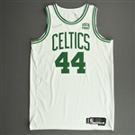 Williams III, Robert<br>White Association Edition - Worn 11/10/21 (Recorded a Double-Double)<br>Boston Celtics 2021-22<br>44 Size: 52+4