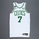 Brown, Jaylen<br>White Association Edition - Worn 10/21/2022<br>Boston Celtics 2022-23<br>#7 Size: 46+4