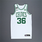 Smart, Marcus<br>White Association Edition - Worn 11/4/2022<br>Boston Celtics 2022-23<br>#36 Size: 48+4