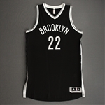 Brown, Markel<br>Black NBA Autographed Jersey<br>Brooklyn Nets 2014-15<br>#22 Size: XL+2