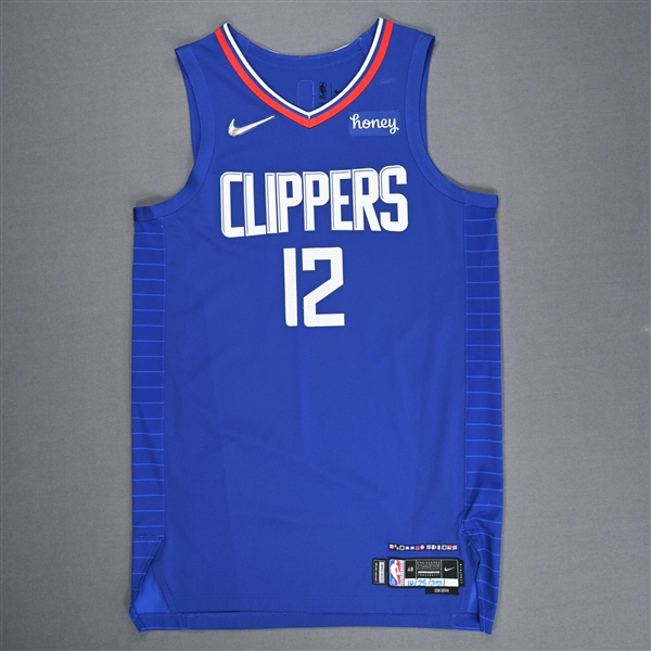 Bledsoe, Eric<br>Icon Edition - Worn 10/25/2021<br>Los Angeles Clippers 2021-22<br>#12 Size: 48+4