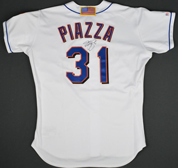 Mike Piazza 9/11 Game Jersey