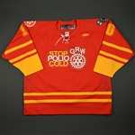 Brouillette, Julien<br>Red "Stop Polio Cold" -  Feb. 18<br>Greenville Road Warriors 2010-11<br>#10 Size:56