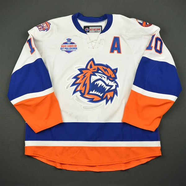 Mayfield, Scott *<br>White w/A<br>Bridgeport Sound Tigers 2016-17