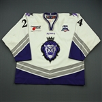 Hemingway, Brett<br>White Set 1<br>Reading Royals 2007-08<br>#24 Size: 56