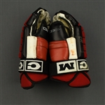Bombardir, Brad<br>CCM Gloves<br>New Jersey Devils 1999-00<br>#6 