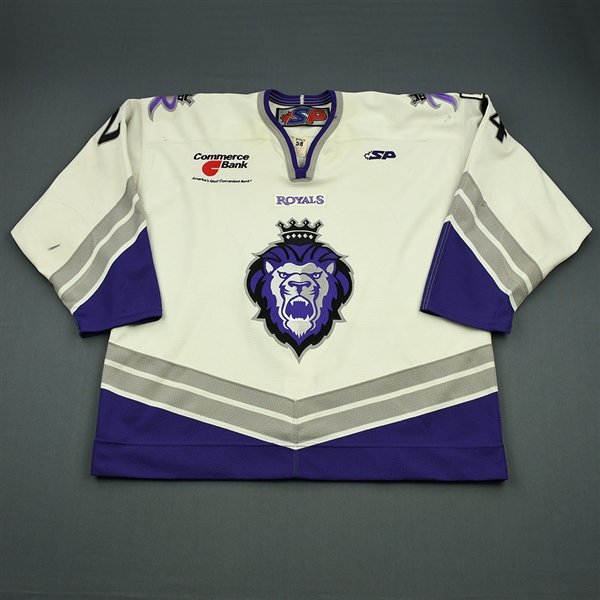 Christiansen, Doug<br>White Set 1<br>Reading Royals 2006-07<br>#24 Size: 58