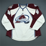 Liles, John-Michael<br>White Set 2<br>Colorado Avalanche 2009-10<br>#4 Size: 56