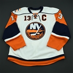 Guerin, Bill<br>White Set 3 w/C - Game-Issued (GI)<br>New York Islanders 2008-09<br>#13 Size: 56