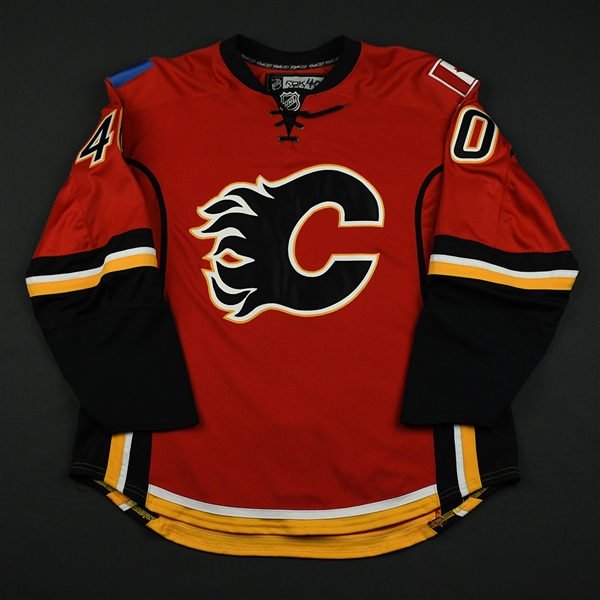 Leopold, Jordan<br>Red Set 2<br>Calgary Flames 2008-09<br>#40 Size: 56
