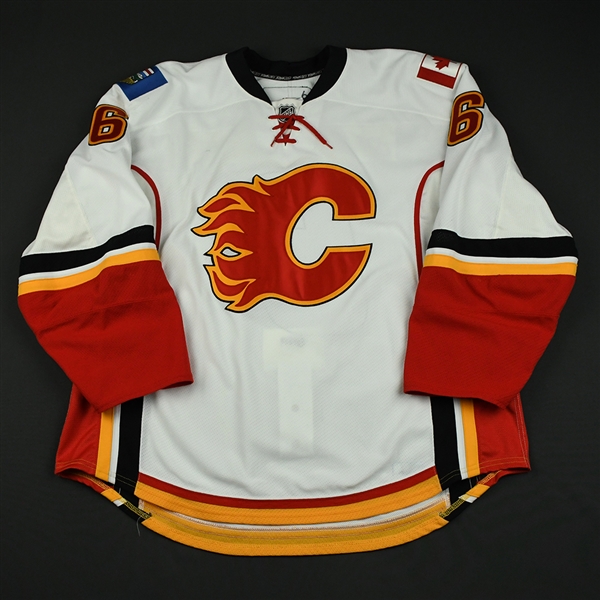 Sarich, Cory<br>White Set 3 / Playoffs<br>Calgary Flames 2008-09<br>#6 Size: 58+