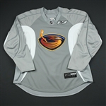 Reebok<br>Gray Practice Jersey<br>Atlanta Thrashers 2009-10<br>#N/A Size: 56
