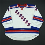 Zherdev, Nikolai<br>White Set 3 / Playoffs<br>New York Rangers 2008-09<br>#13 Size: 58