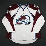 Leopold, Jordan<br>White Set 1 (RBK 1.0)<br>Colorado Avalanche 2007-08<br>#44 Size: 56