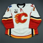 Sjostrom, Fredrik<br>White Set 2<br>Calgary Flames 2009-10<br>#11 Size: 56