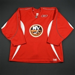 Reebok Edge<br>Red Practice Jersey<br>New York Islanders 2006-07<br># Size: 58