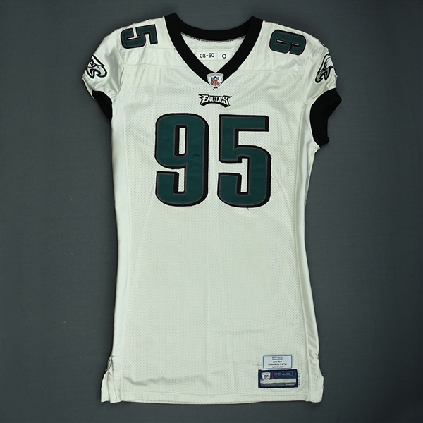 Abiamiri, Victor<br>White<br>Philadelphia Eagles 2008<br>#95 Size: 50-O