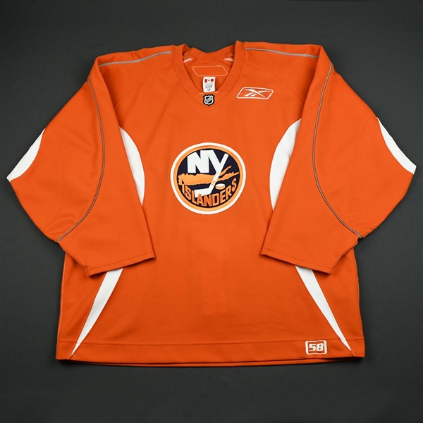 Reebok Edge<br>Orange Practice Jersey<br>New York Islanders 2006-07<br># Size: 58