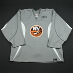 Reebok Edge<br>Gray Practice Jersey<br>New York Islanders 2006-07<br># Size: 58