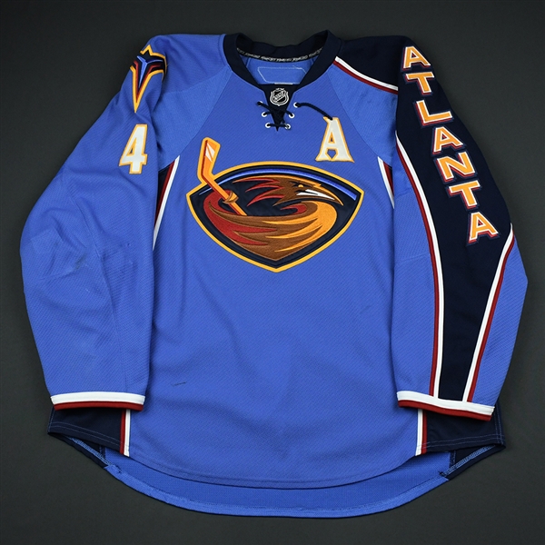 atlanta thrashers blue jersey