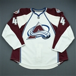 Liles, John-Michael<br>White Set 1<br>Colorado Avalanche 2009-10<br>#4 Size: 56