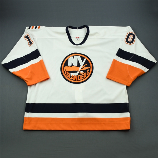 Lindgren, Mats<br>White Playoff<br>New York Islanders 2001-02<br>#10 Size:58