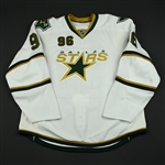 Brunnstrom, Fabian<br>White Set 2<br>Dallas Stars 2008-09<br>#96 Size: 58