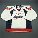 Ellis, Julien<br>White Set 1<br>Kalamazoo Wings 2009-10<br>#30 Size: 58G