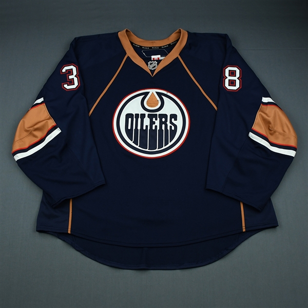 Deslauriers, Jeff<br>Third Set 2<br>Edmonton Oilers 2009-10<br>#38 Size: 58G