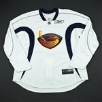 Reebok Edge<br>White Practice Jersey<br>Atlanta Thrashers 2008-09<br>#N/A Size: 58
