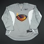 Reebok Edge<br>Gray Practice Jersey<br>Atlanta Thrashers 2008-09<br>#N/A Size: 56