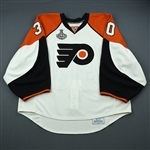 Backlund, Johan<br>White Game-Issued - Stanley Cup Final<br>Philadelphia Flyers 2009-10<br>#30 Size: 58G