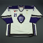 Herneisen, Matt<br>White Set 1 (w/C removed)<br>Reading Royals 2008-09<br>#21 Size: 56