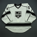 Bernier, Jonathan<br>White Set 3 / Playoffs<br>Los Angeles Kings 2012-13<br>#45 Size: 58G