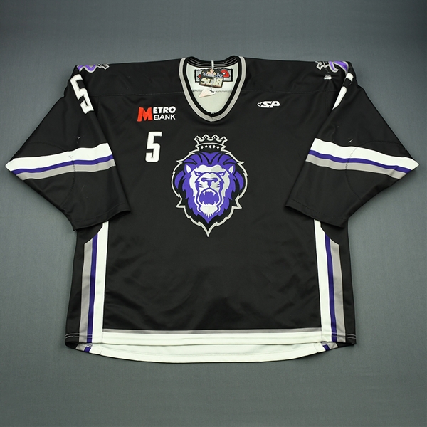 Fletcher, Scott<br>Black Set 1<br>Reading Royals 2009-10<br>#5 Size: 58