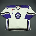 Lalonde, Rob<br>White Set 1 (A removed)<br>Reading Royals 2009-10<br>#3 Size: 58