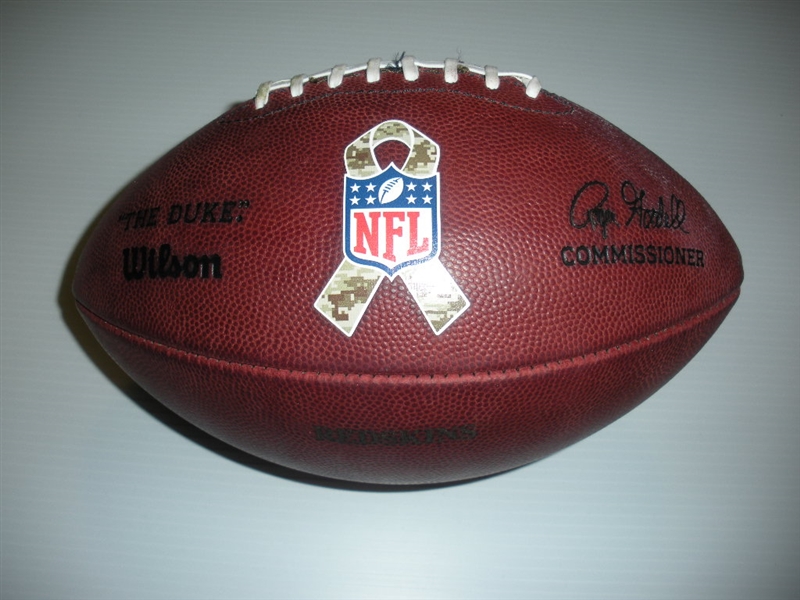 Game-Used Football<br>Game-Used Football from November 17, 2013 vs. Philadelphia with<br>Washington Redskins 2013