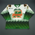 Valentin, Alexander * <br>St. Patricks Day<br>Kalamazoo Wings 2006-07<br>#5 Size: XXL