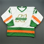 Wilson, Brian * <br>St. Patricks Day - Autographed<br>Kalamazoo Wings 2000-01<br>#17 Size: XL