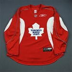 Reebok<br>Red Practice Jersey<br>Toronto Maple Leafs 2009-10<br>#N/A Size: 56