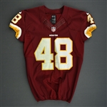 Gumbs, Jose<br>Burgundy<br>Washington Redskins 2013<br>#48 Size: 42 SKILL